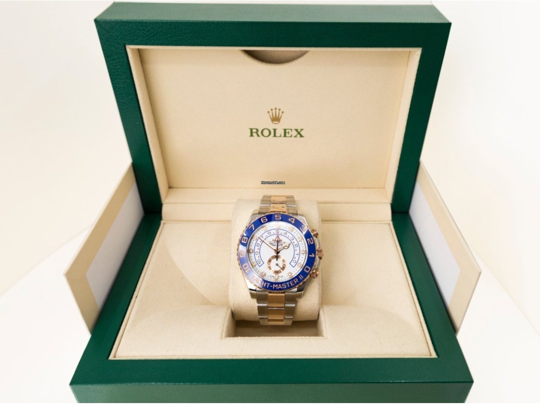 Rolex Yacht-Master ll Steel & 18K Rose Gold Oyster