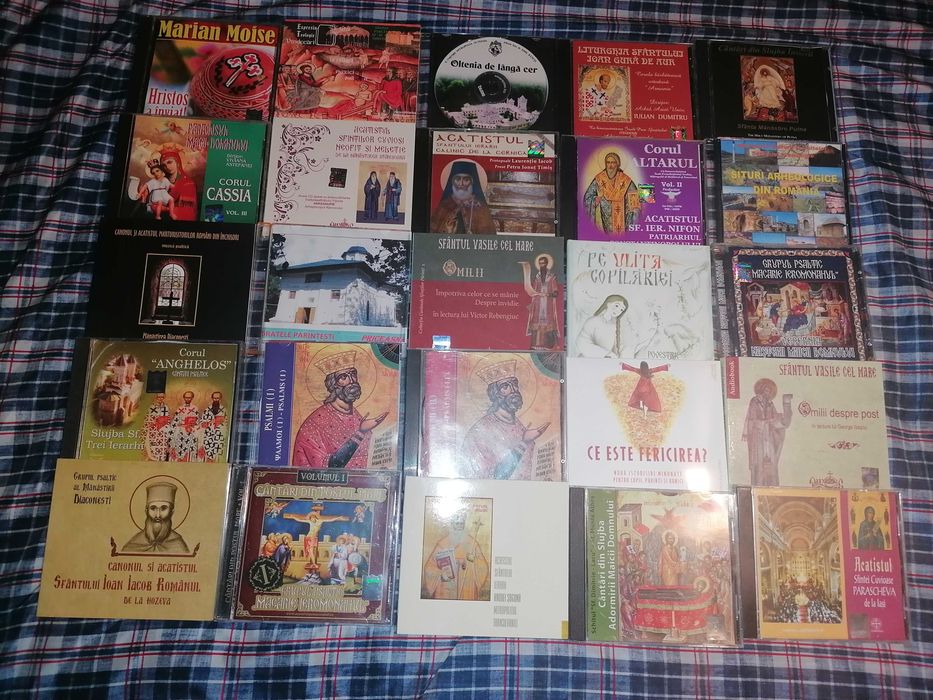 CD originale Muzică Bizantină Psaltică Religioasă