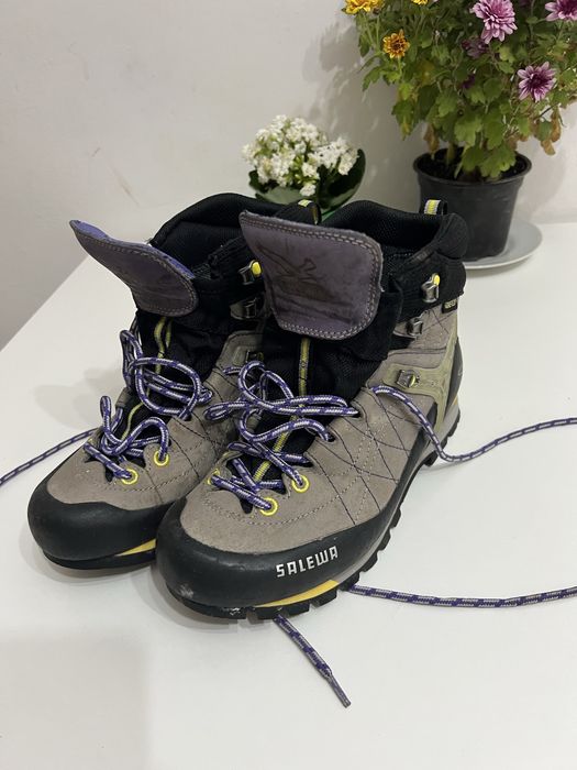 ghete bocanci Salewa Rapace GTX, goretex, talpa vibram, marimea 37