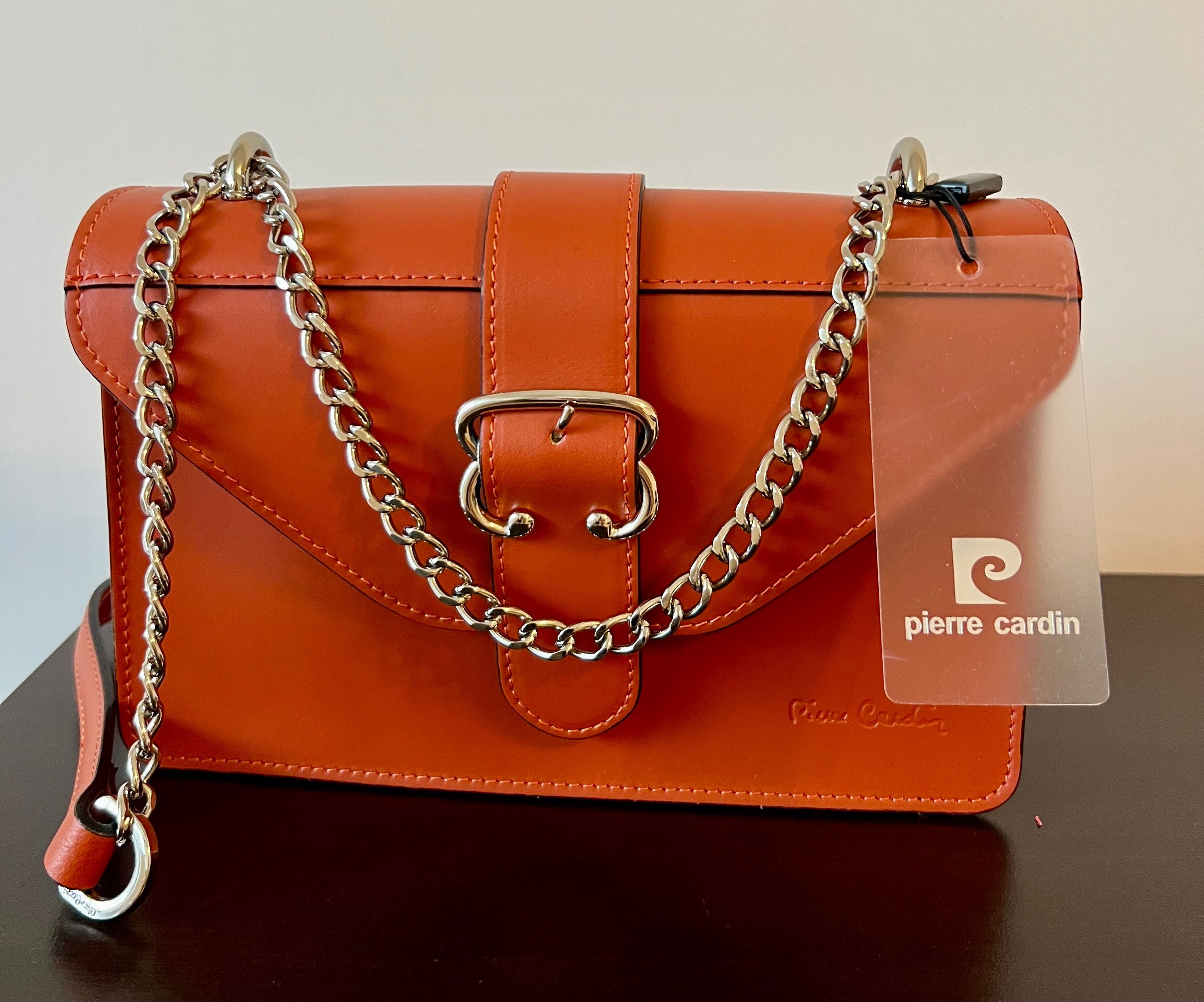 Pierre Cardin чанта естествена кожа