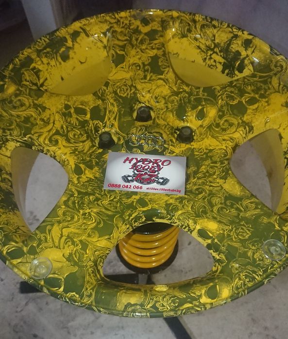 Уникална  маса от джанта !