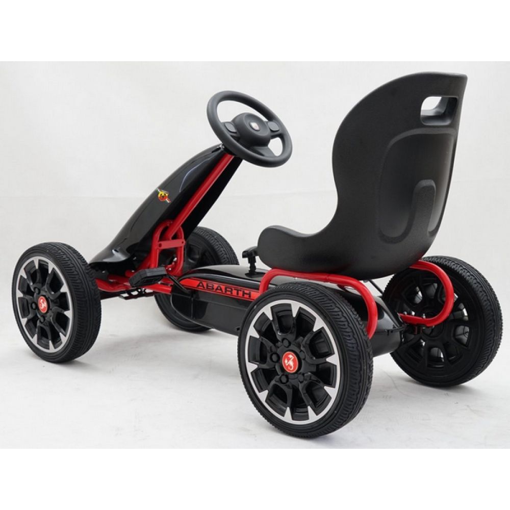 Картинг Abarth pedalGoKart с меки гуми