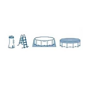 Piscina Copii Familie Rotunda Cadru 457x107cm SetComplet LivratGRATUIT