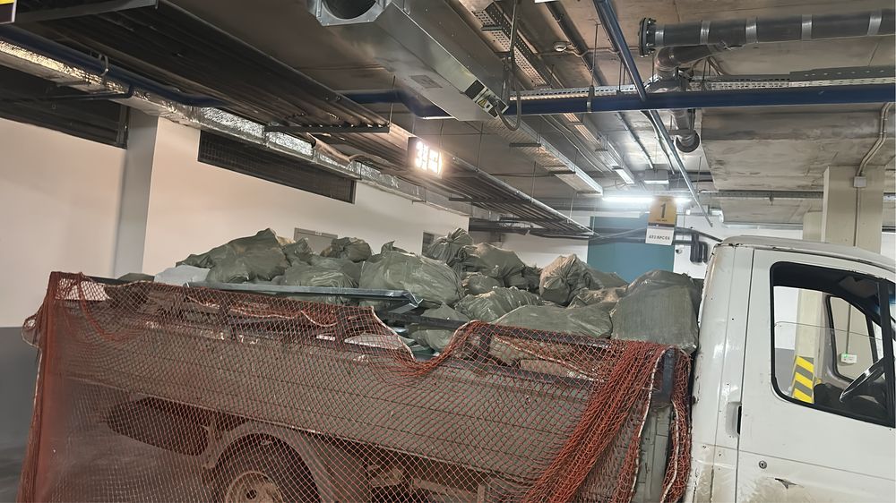 Вывоз мусора открытая газель работаем через ИП ЭСФ АВР счет на оплата