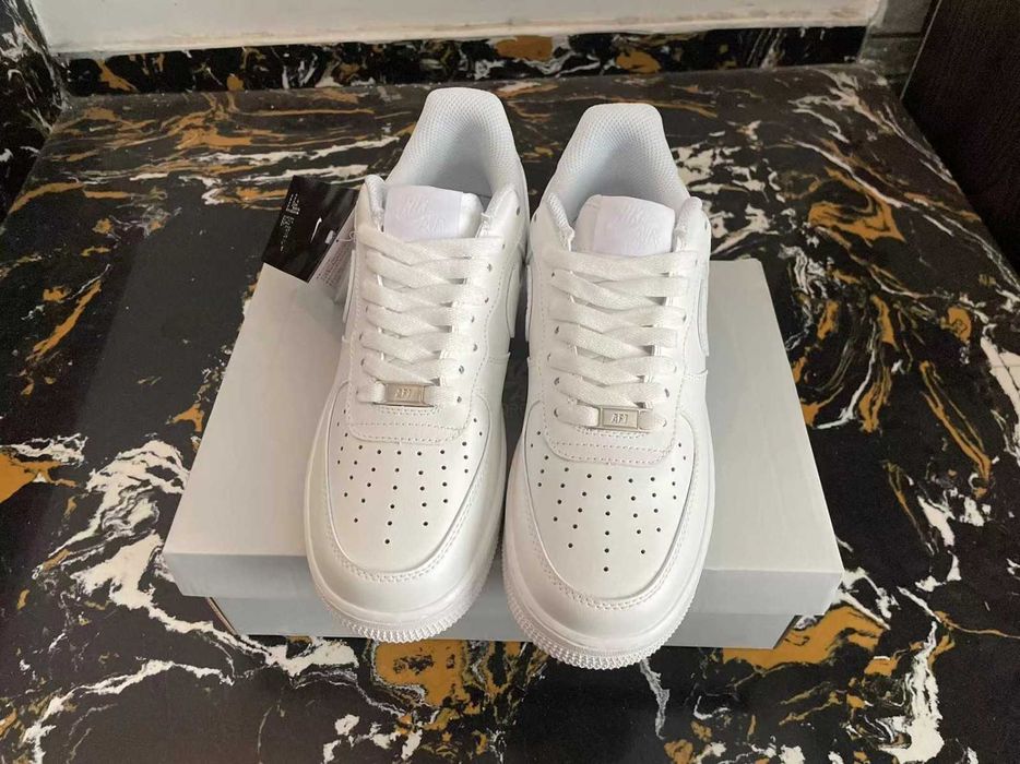 **SALE** Nike Air Force 1 Low Alb Pantofi Sport Nike AIRFORCE