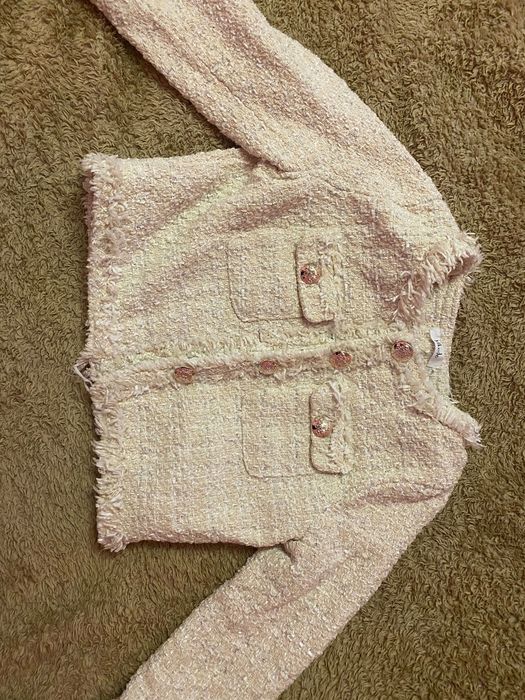 Елегантна жилетка от тип твид – много стилна и запазена!