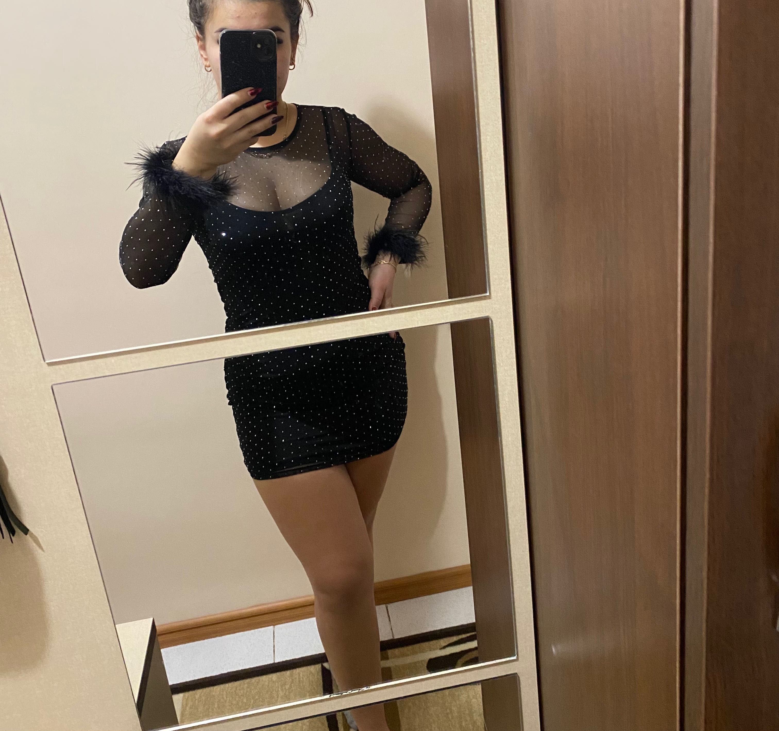 Официална къса рокля