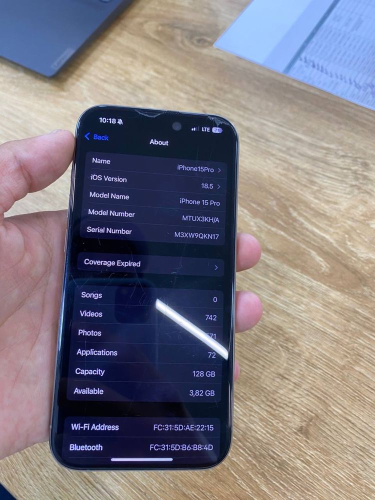 iphone 15 pro 128
