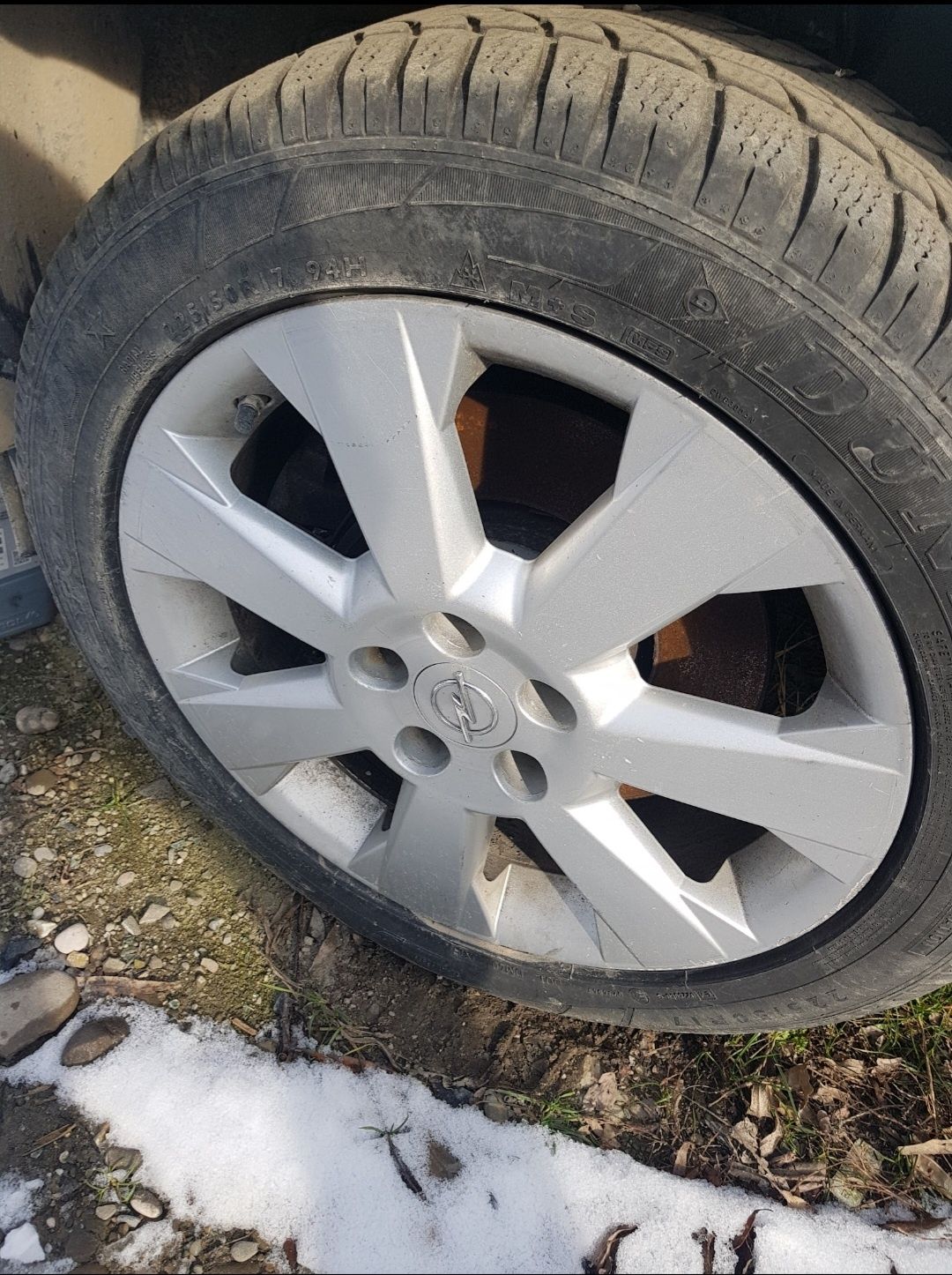 Jante cu cauciucuri Opel Vectra c astra signium r 17 225 50 r17