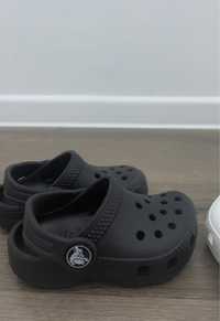 Crocs slapi negru impecabili