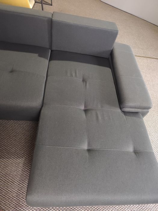 Colțar living negru