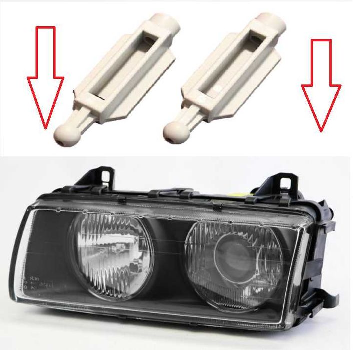 Водачи ремонтен комплект за фарове BMW E36  бмв е 36 е36