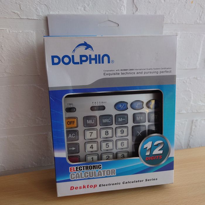 Калькулятор настольный полноразмерный Dolphin BM-1900T