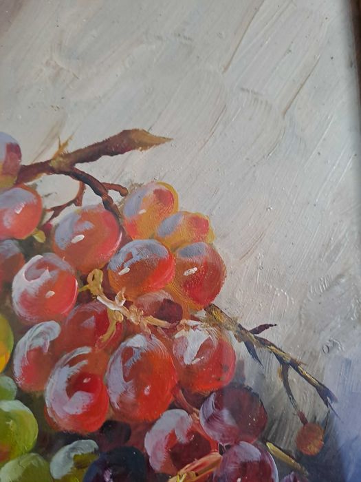 tablou pictura in ulei semnat F Dezideriu dimensiune 64/50 cm