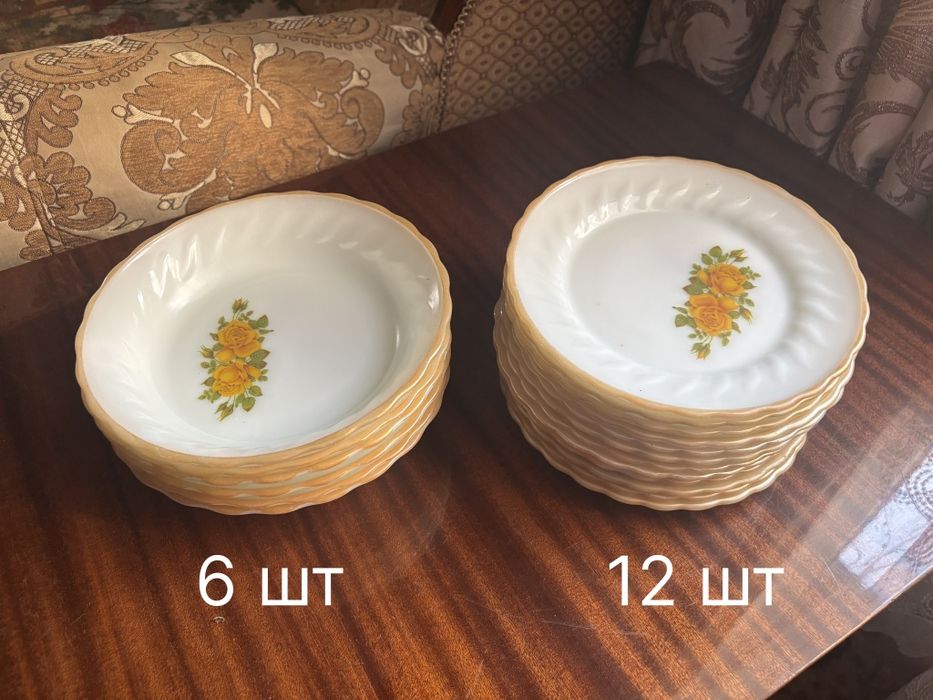 Тарелки разных размеров