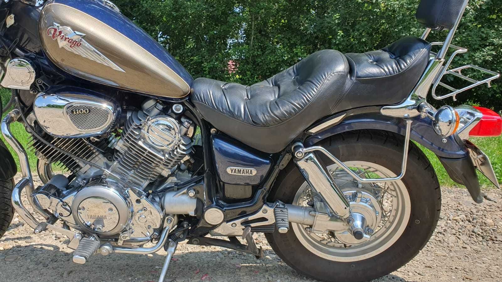 Yamaha Virago XV1100 1999 3LP albastra