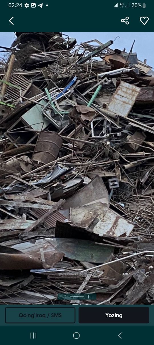 Метал metal temir kayta ishlash 5000
