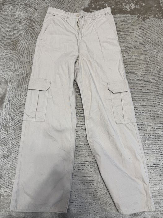 Pantaloni tip cargo Hm, noi fara eticheta, masura 12-13 ani, 158 cm