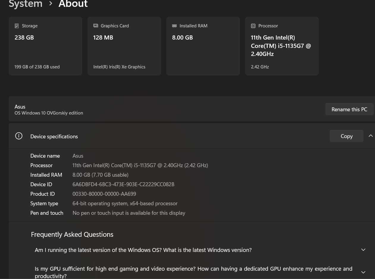 Asus Vivobook X515ea
