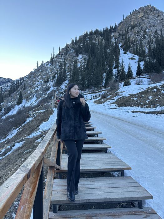 Норковый шуба размер 42/44