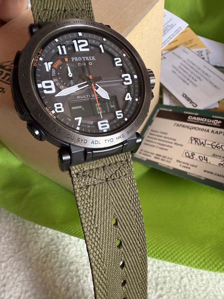 Casio Pro Trek PRW 6600YB 3E