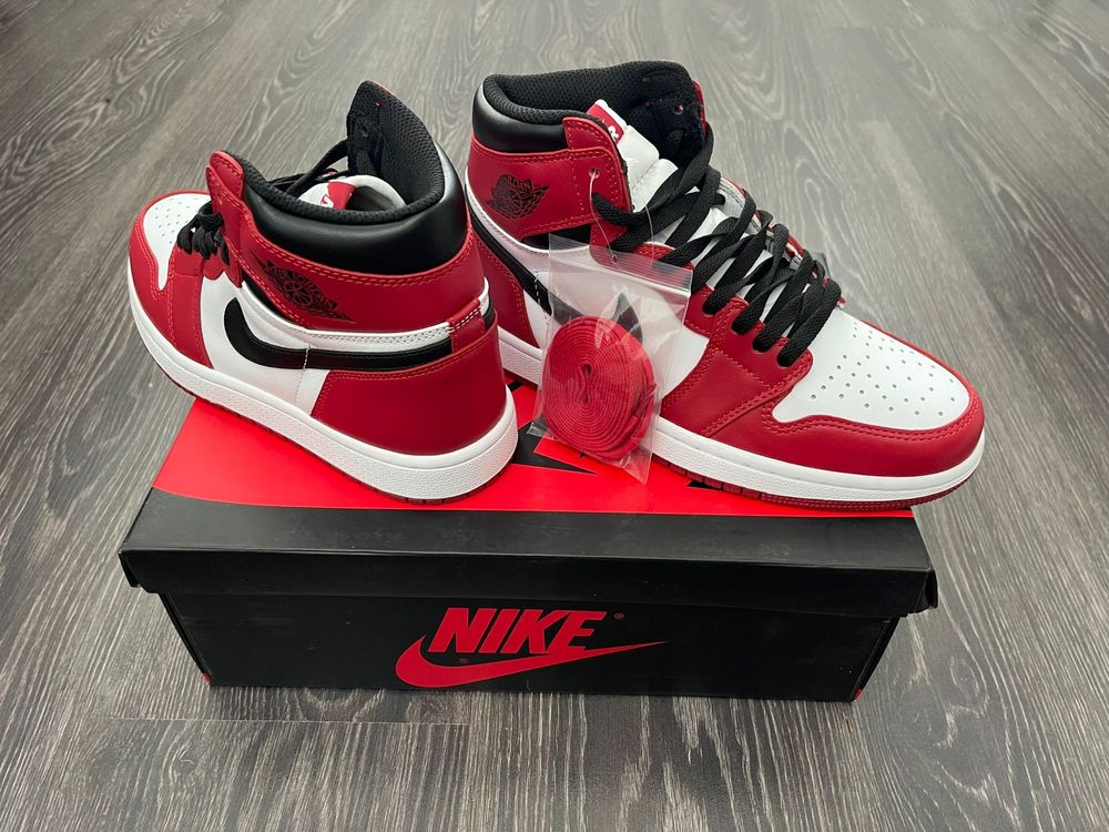 Jordan 1 retro high OG CHICAGO produs nou PIELE