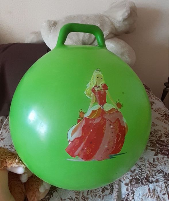 Детский резиновый мяч-попрыгун