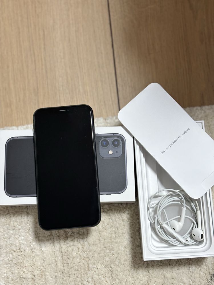 iPhone 11, 64GB, Black