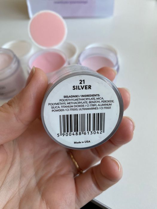 Пудра за нокти KABOS титан маникюр прах