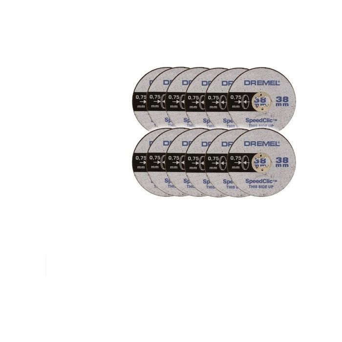 Set 12 discuri pentru taiere metal subtiri DREMEL SC409B, EZ SpeedClic