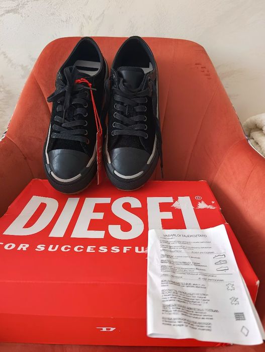 Tenesi piele întoarsă Diesel/pantofi sport bărbați/fete-noi,măr.42.5