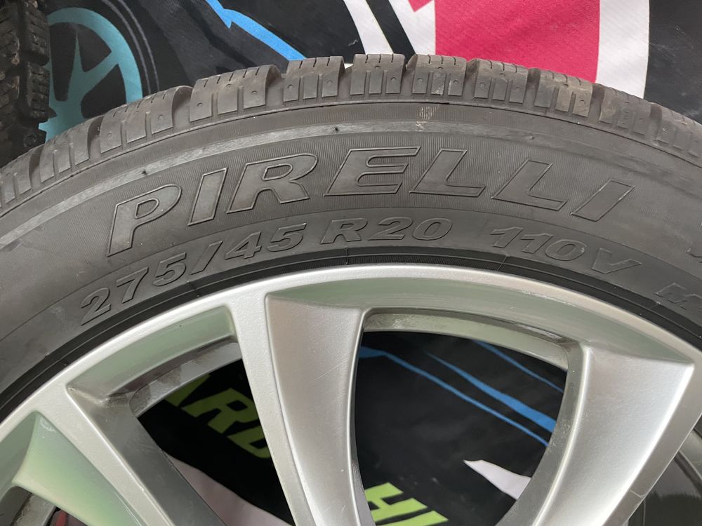 Set Jante iarna + Anvelope Pirelli Porsche Cayenne 7P 7P5 R20