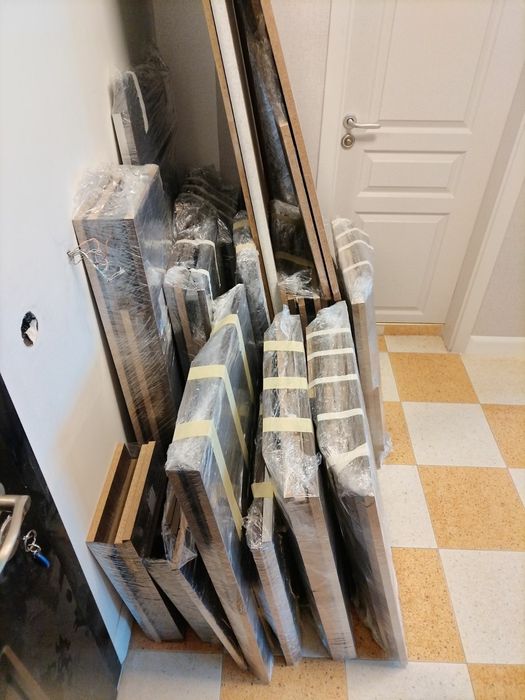 Кухня пдч / стъкло венге