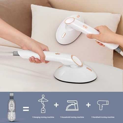 Нов Мощен 1500W ръчен парагенератор за дрехи гладене с 400ml резервоар