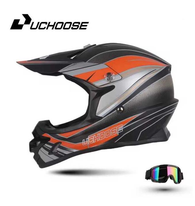 Casca protectie profesionala cu ochelari, marimea S, M - NOI