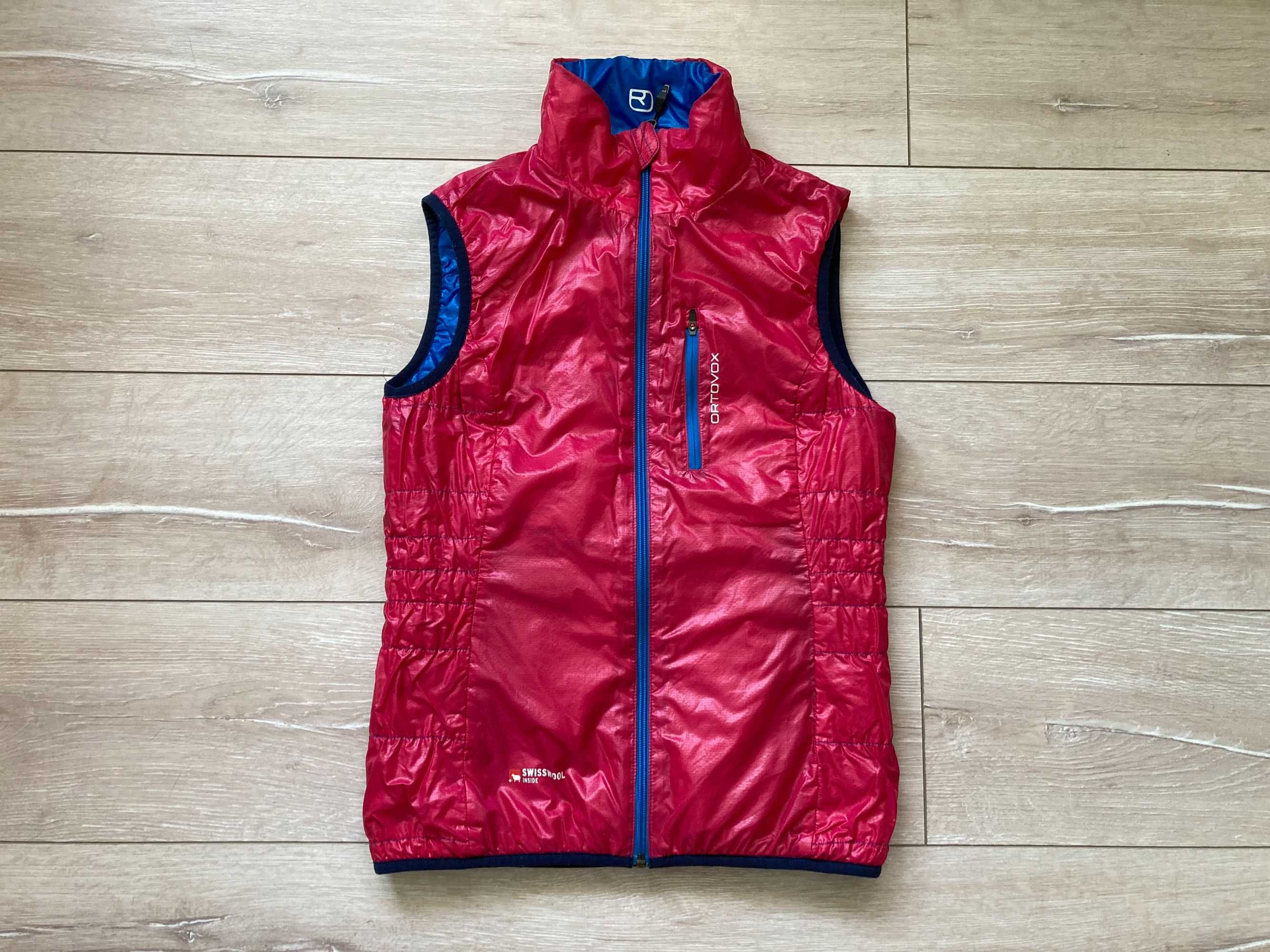 ORTOVOX Wool Inside двулицев женски мерино елек елече грейка размер S