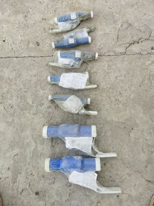 Продам приварные краны дм 50-2шт по 8000. Дм -25-5шт по 5000тг