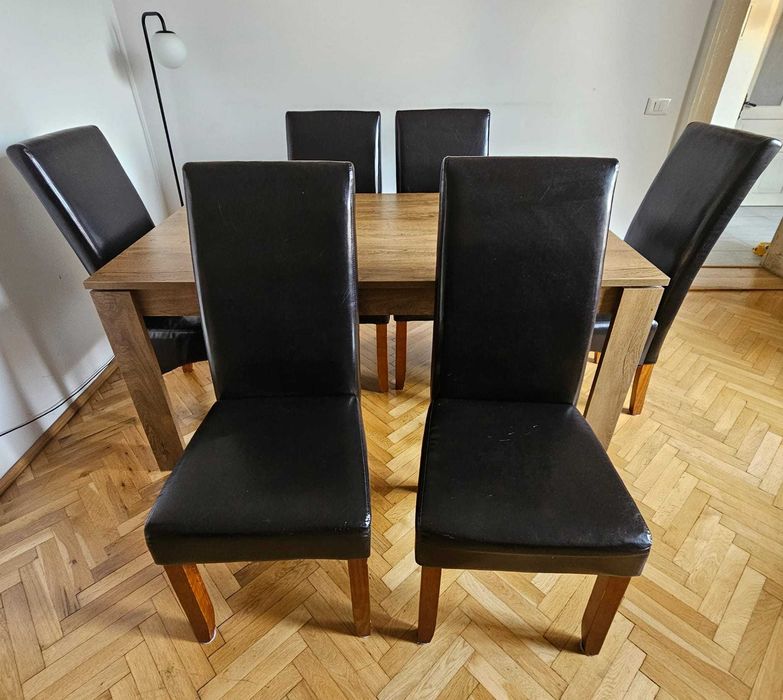 Scaun de dining x 6 bucăți, Jysk