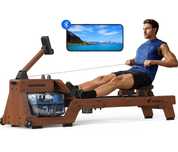Fitness,mașină de canotaj Merach, aparat vâslit, sport, hoby