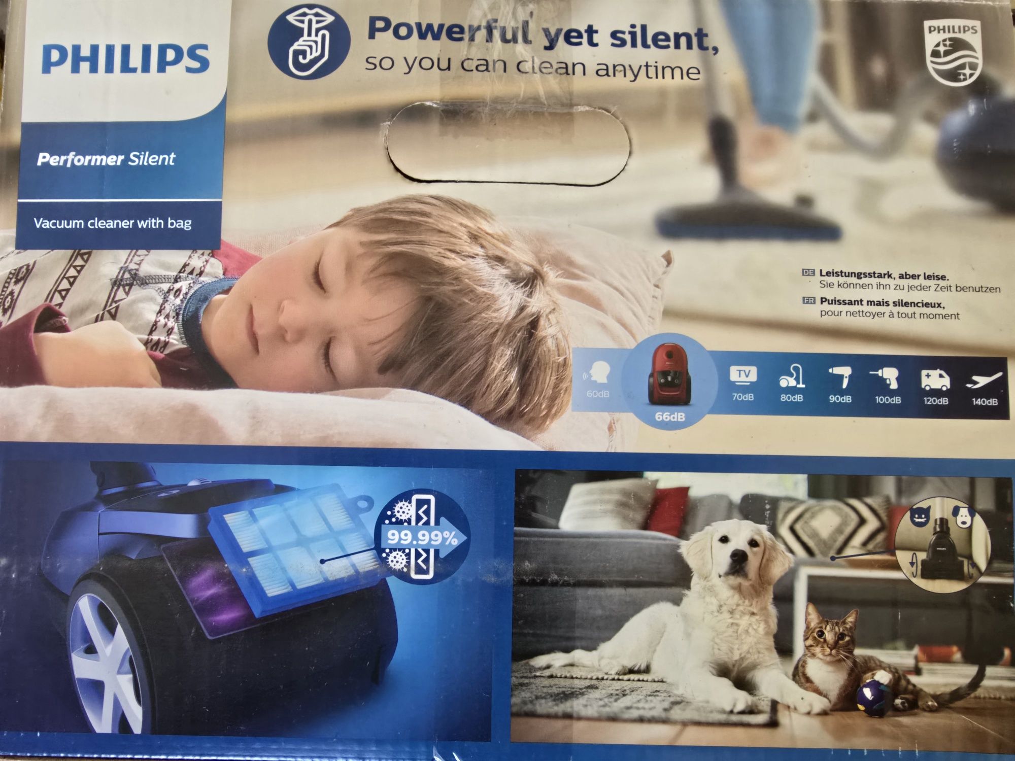 Прахосмукачка PHILIPS с Гаранция