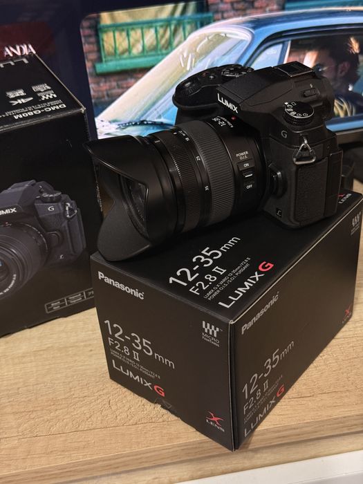 Panasonic Lumix DMC-G80 + Obiectiv 12-35 F2.8 Lumix G O.I.S II MFT