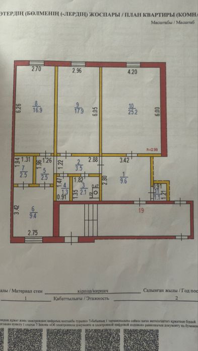 Квартира в пос. Новодолинка