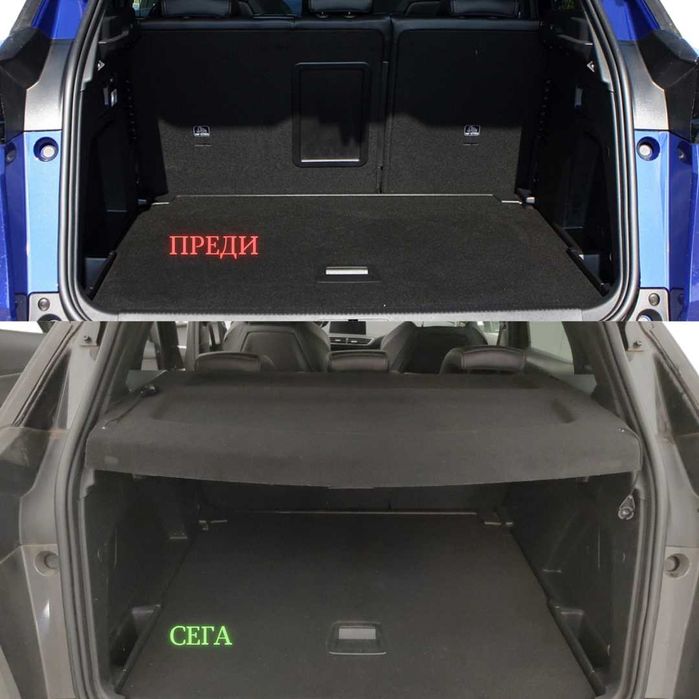 Кора за багажник на PEUGEOT 3008 2016 - 2024 (НОВА)