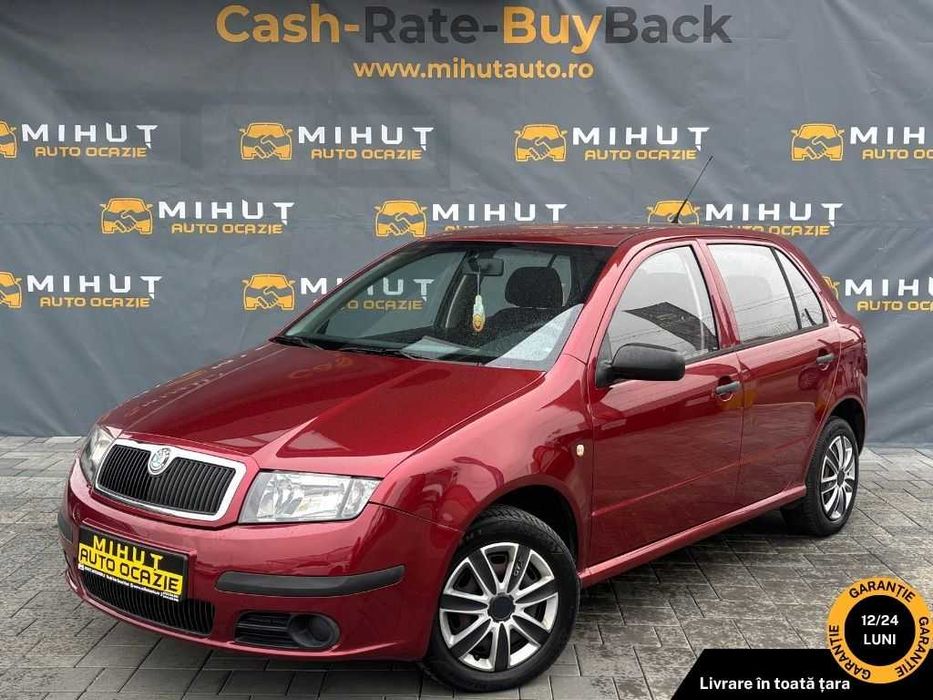 Skoda Fabia 1.2 Benzina [55 CP] | 2005 Euro 4 | Rate fixe | Garantie
