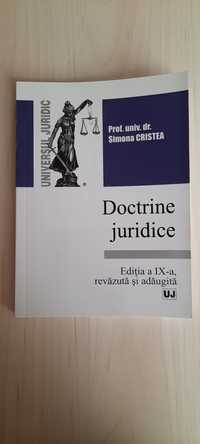 doctrine juridice(curs+caiet seminar), ed.IX 2021 , Simona Cristea