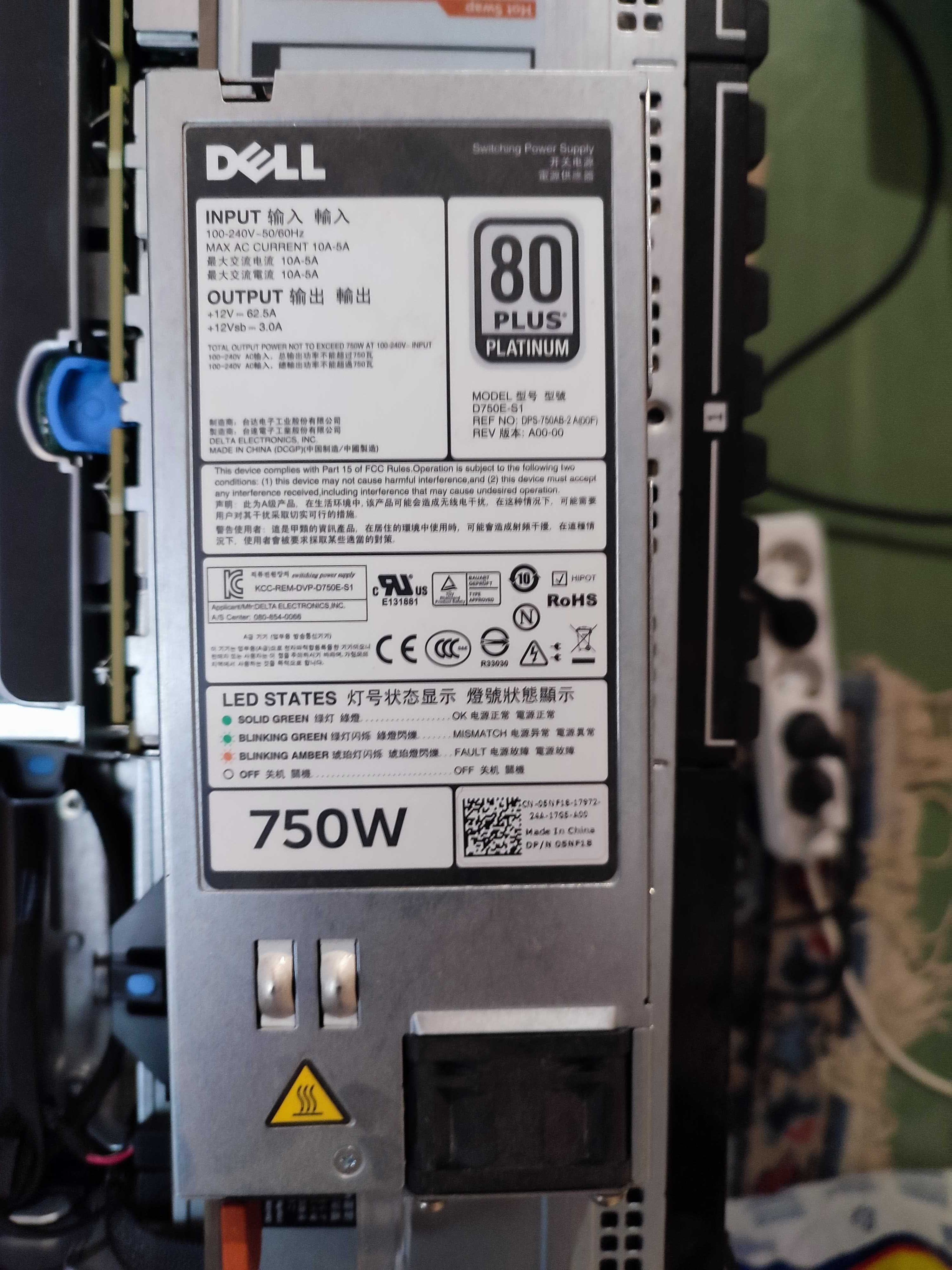 Server Dell Poweredge R720 + Tesla M40 24GB