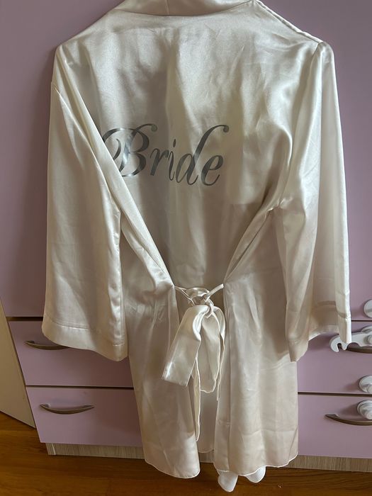 Сатенени халати за Булка и Кума