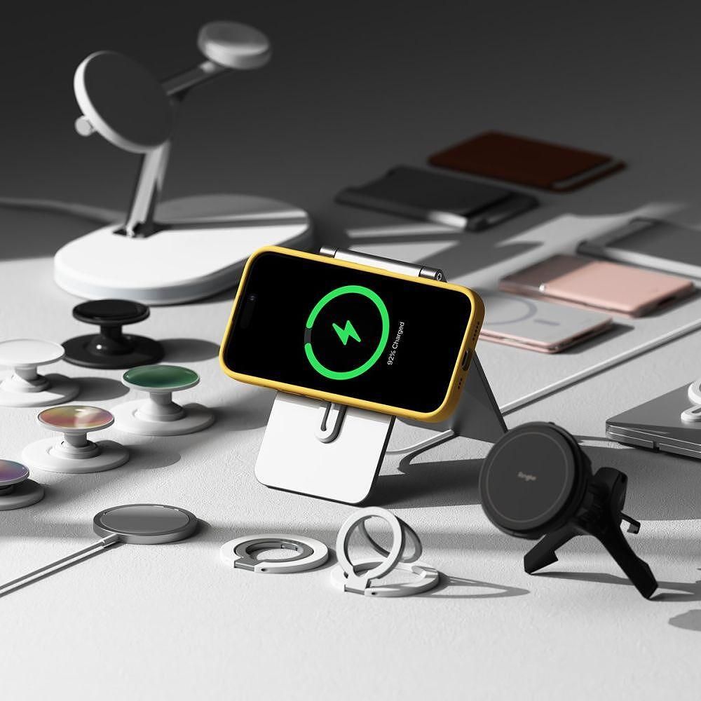 Кейс ringke silicone magnetic magsafe за iphone 16 - жълт