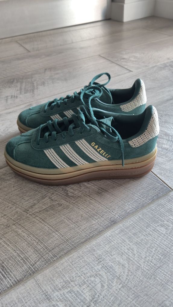 Pantofi sport ADIDAS GAZELLE BOLD W verzi dama, marimea 35 1/2