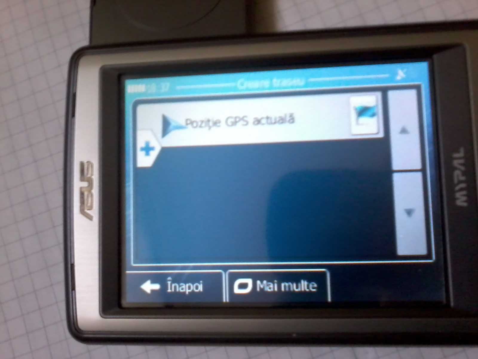 Pocket PC PDA Asus MyPal 636 cu Windows Mobile 5 si GPS